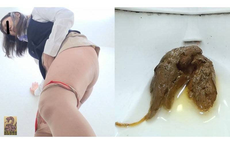 フロント＆バック Wフルショット 制服美女の極放屁大便3