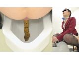 6カメWフルショット 美人CAのおなら大便